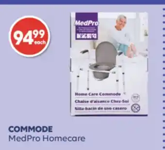 Wellwise by Shoppers COMMODE MedPro Homecare offer