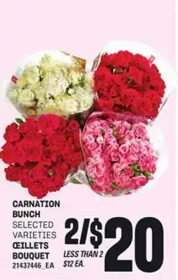 Independent City Market CARNATION BUNCH offer