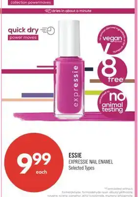 Shoppers Drug Mart ESSIE EXPRESSIE NAIL ENAMEL offer