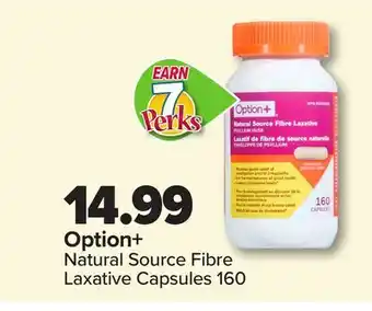 PharmaChoice Option+ Natural Source Fibre Laxative offer