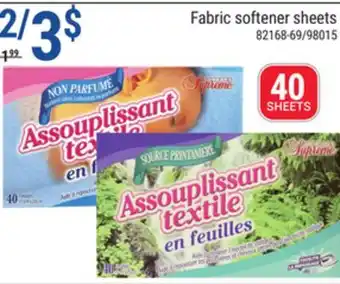 Rossy Fabric softener sheets offer