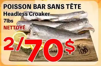 Marche Salaberry Poisson Bar Sans Tête offer