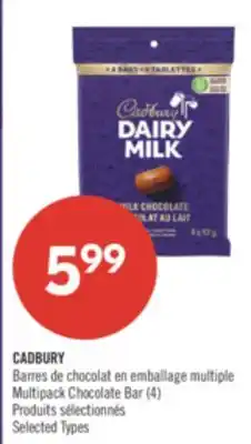 Pharmaprix CADBURY Multipack Chocolate Bar offer