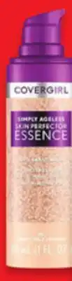 Walmart CoverGirl Simply Ageless Skin Perfector Essence Foundation offer