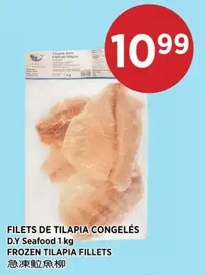 Kim Phat D.Y SEAFOOD FROZEN TILAPIA FILLETS offer