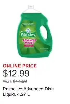 Costco Palmolive Advanced Dish Liquid, 4.27 L offer