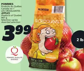 IGA LES CROQUANTES APPLES offer