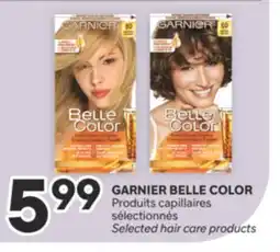 Brunet GARNIER BELLE COLOR Produits capillaires sélectionnés offer