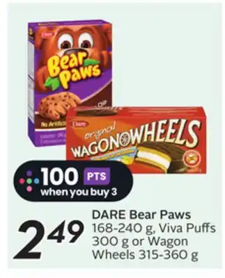 Sobeys Bear Paws offer