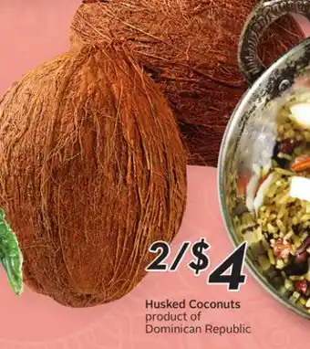 Sobeys Husked Coconuts offer