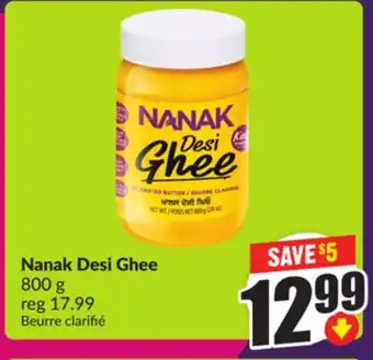 FreshCo Nanak Desi Ghee 800g offer