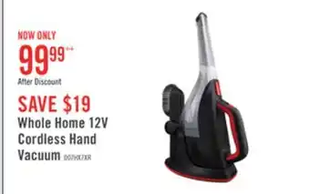 The Brick Dirt Devil Whole Home 12 V Cordless Hand Vacuum - BD40200V offer