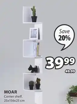 JYSK MOAR Corner shelf offer