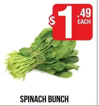 Iqbal Foods Spinach bunch offer