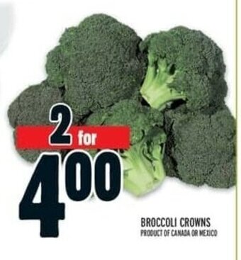 Metro Broccoli Crowns offer