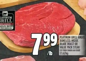 Metro Platinum Grill Angus Boneless Inside offer