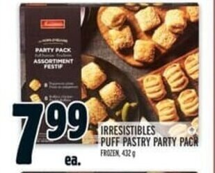 Metro Irresistibles Puff Pastry Party Pack offer