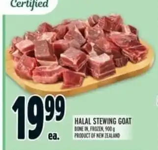 Metro Halal Stewing Goat offer