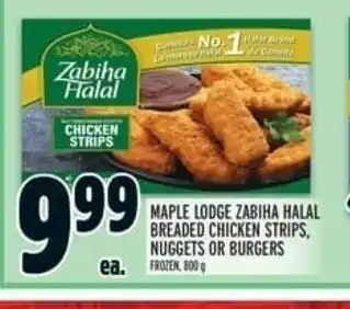 Metro Maple Lodge Zabiha Halal Breaded Chicken Strips offer