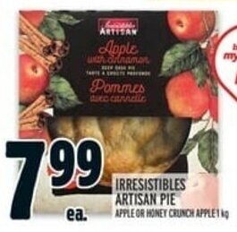 Metro Irresistibles Artisan Pie offer