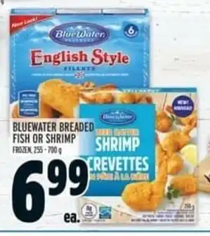 Metro Bluewater Breaded Fish or Shrimp offer