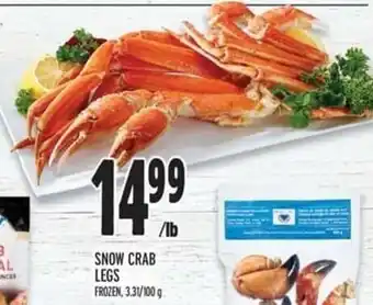 Metro Snow Crab offer
