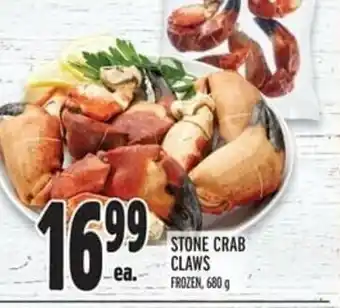 Metro Stone Crab Claws offer