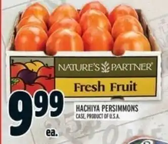 Metro Hachiya Persimmons offer