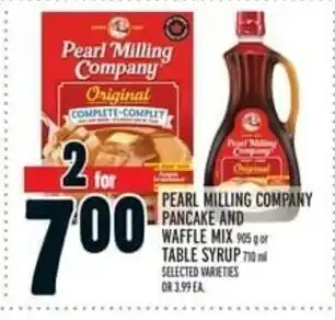 Metro Pearl Milling Company Pancake and Waffle Mix offer
