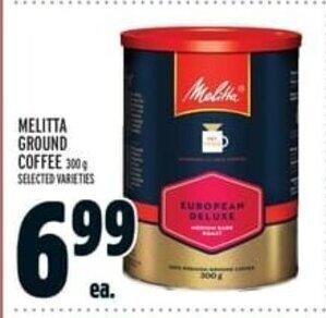Metro Melitta Ground Coffee offer
