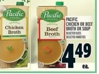 Metro Pacific Chicken or Beef Broth or Soup offer