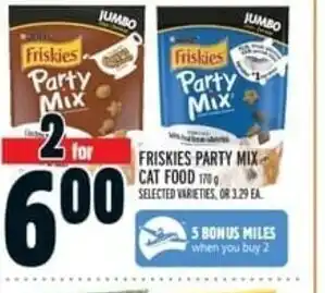 Metro Friskies Party Mix Cat Food offer