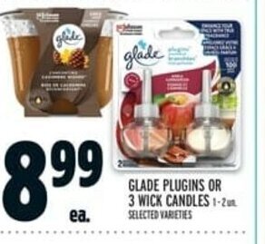 Metro Glade Plugins or 3 Wick Candles offer