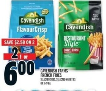 Metro Cavendish Farms French Fries offer