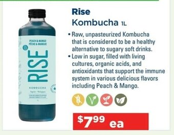 Metro Rise Kombucha offer
