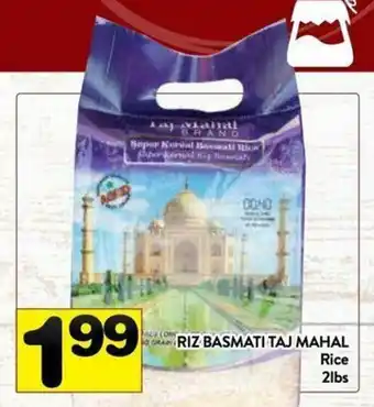 Supermarché PA Riz Basmati Taj Mahal offer