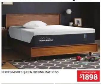 Perform Soft Queen Or King Mattress