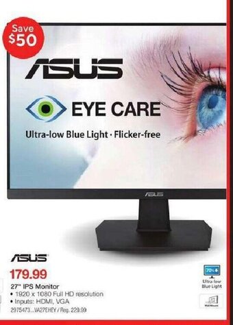 Staples 27'' IPS Monitor offer