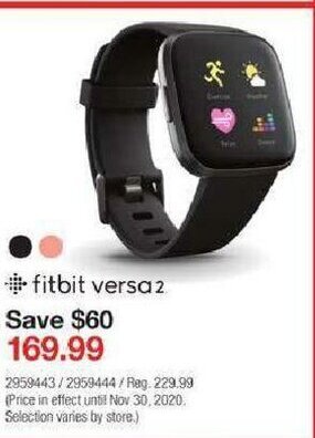 Staples Fitbit versa 2 offer