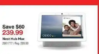 Staples Nest Hub Max offer