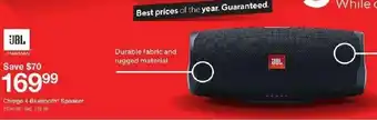 Staples Charge 4 Bluetooth speaker offer