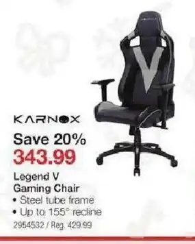 Staples Legend V Gaming Chair offer