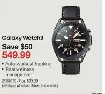 Staples Galaxy Watch 3 offer