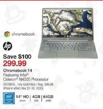 Staples Chromebook 14 offer