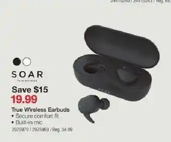 Staples True Wireless Earbuds offer