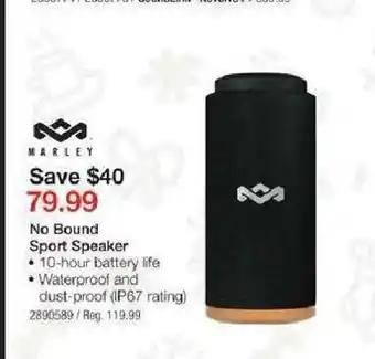 Staples No Bound Sport Speaker offer