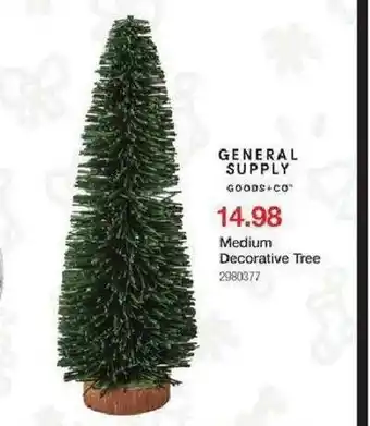 Staples Medium Decorative Tree offer