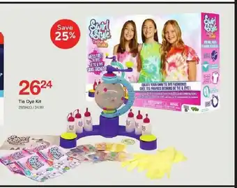 Staples Tie Dye Kit offer