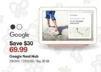 Staples Google Nest Hub offer