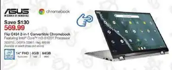 Staples Flip C434 2-in-1 Convertible Chromebook offer